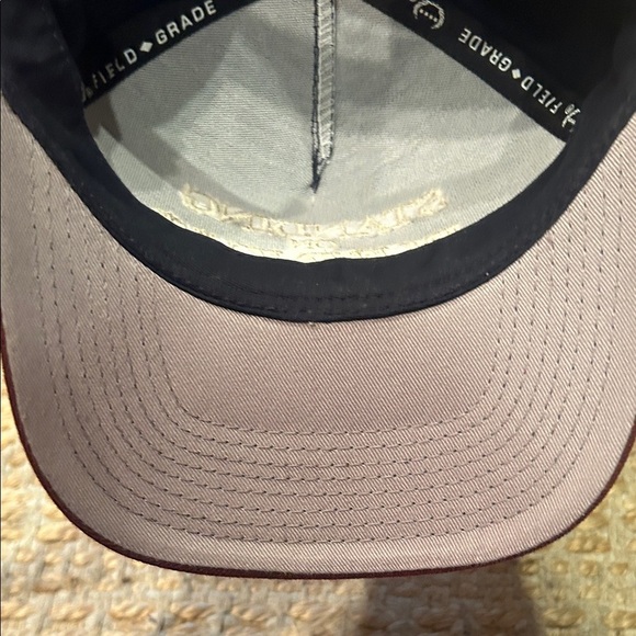 Field Grade Standing on Business Navy and Maroon Cap - Picture 10 of 11